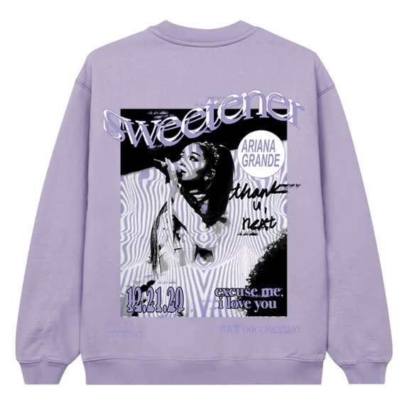 NEW Ariana Grande Excuse Me I Love You Crewneck